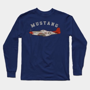 P51 MUSTANG Long Sleeve T-Shirt